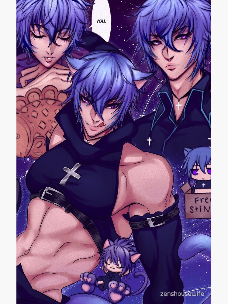 Ikuto Tsukiyomi From Shugo Chara Shower Curtain - Image 2
