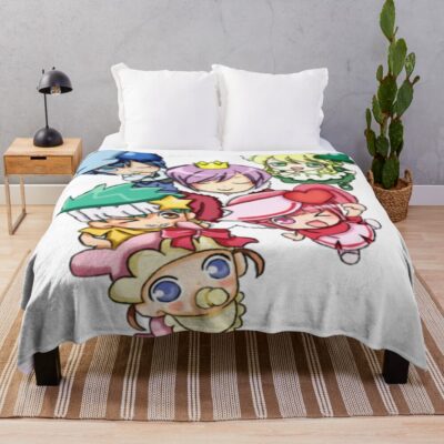 Shugo Chara Guardian Character Throw Blanket