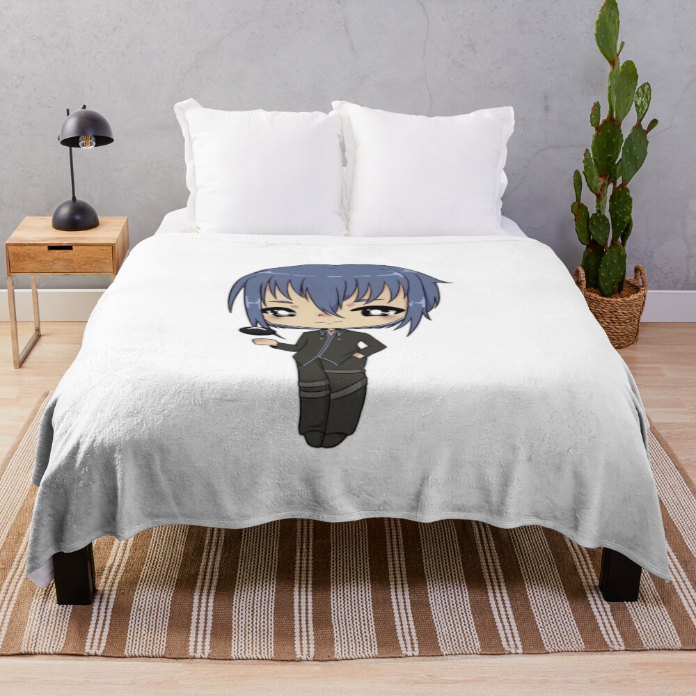 Ikuto Tsukiyomi Shugo Chara Throw Blanket