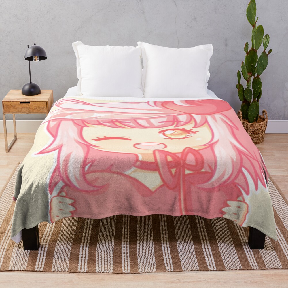 Shugo Chara Heart Amu Throw Blanket