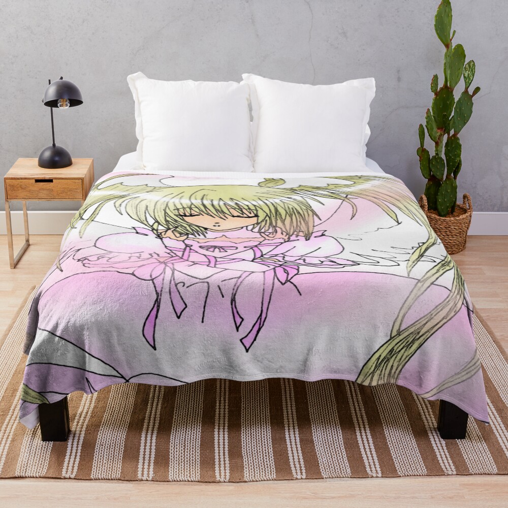 Seraphic Charm Throw Blanket