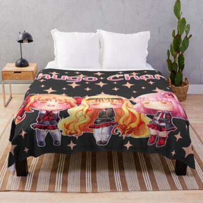 Shugo Chara Trio Gals Throw Blanket