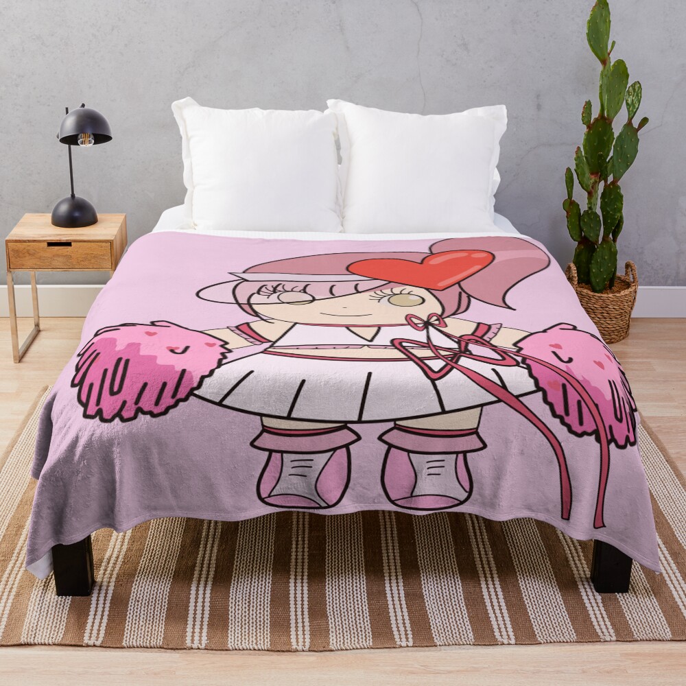 Amulet Heart Amu Shugo Chara Throw Blanket