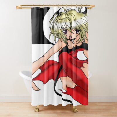 Shugo Chara Lunatic Charm Utau Shower Curtain