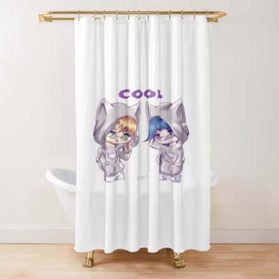 Shugo Chara Cool Babeis Shower Curtain