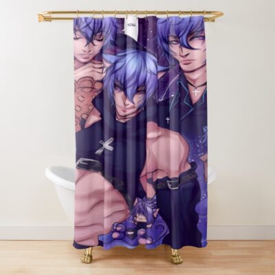 Ikuto Tsukiyomi From Shugo Chara Shower Curtain