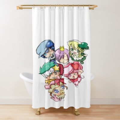 Shugo Chara Guardian Character Shower Curtain