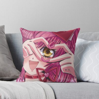 Heart Amulet Throw Pillow