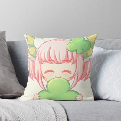 Shugo Chara Clover Amu Throw Pillow