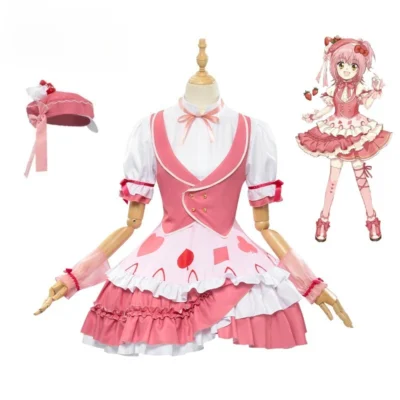 Shugo Chara Cosplay Costume For Hinamori Amu