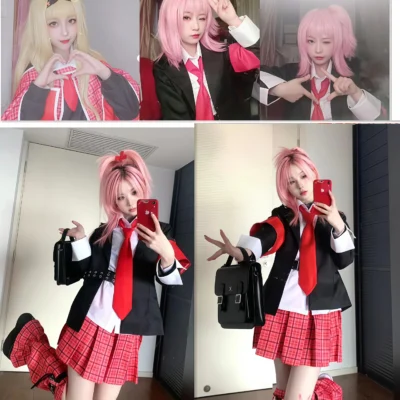 Anime Shugo Chara Hinamori Amu Cosplay